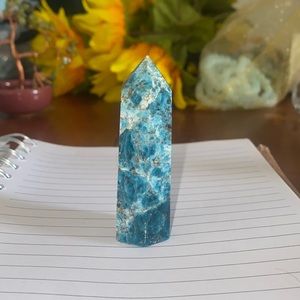 Blue Apatite Tower
